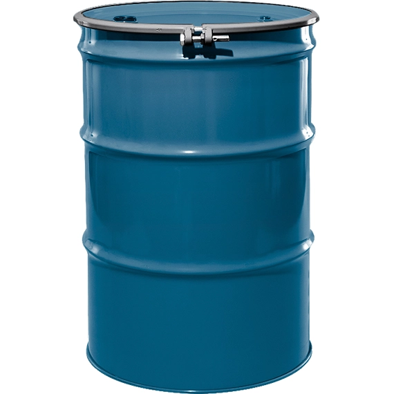 steel drum oil drum - isolated