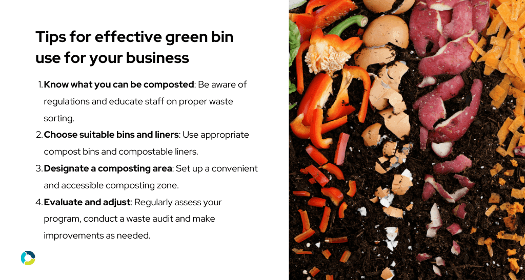 Food waste composting solutions promoting eco-friendly waste management practices.